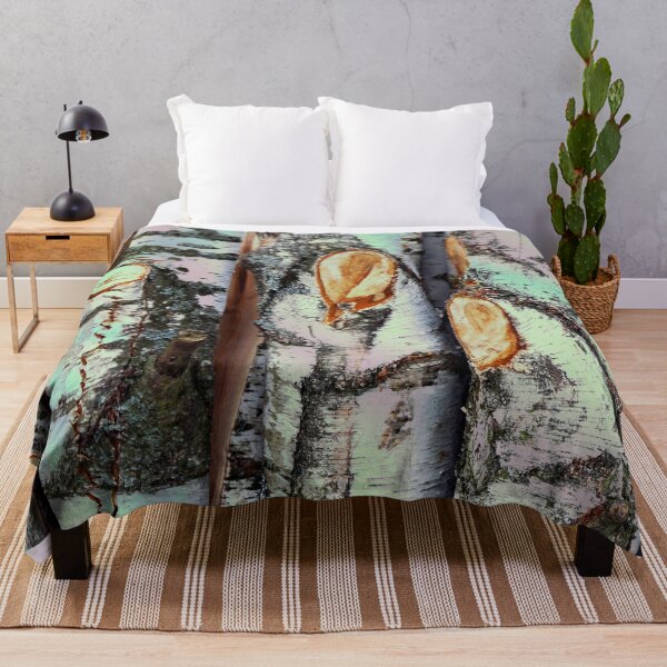 Item preview, Birch trunks - natural pattern designed and sold by MarionsArt.