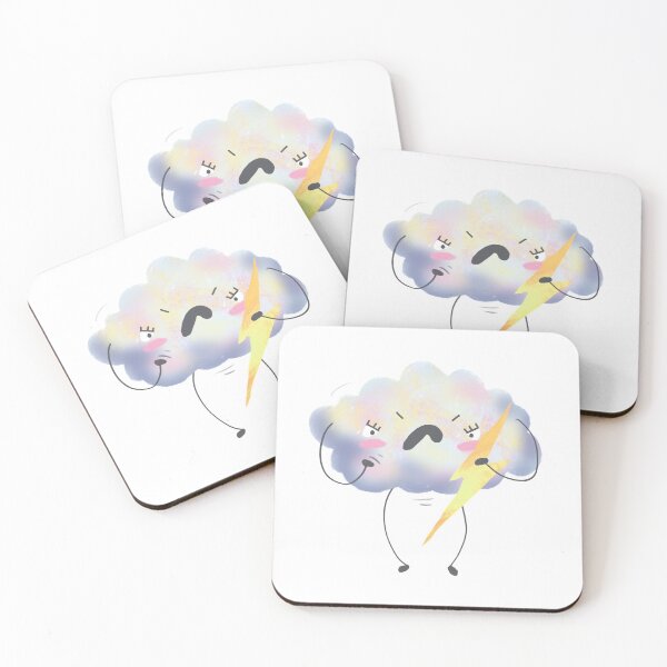 Item preview, Evil cloud with lightning. designed and sold by NanaTolka.