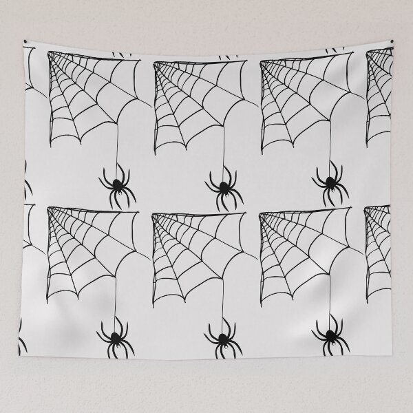 Item preview, Spider crawling down a spider's web designed and sold by queensoft.