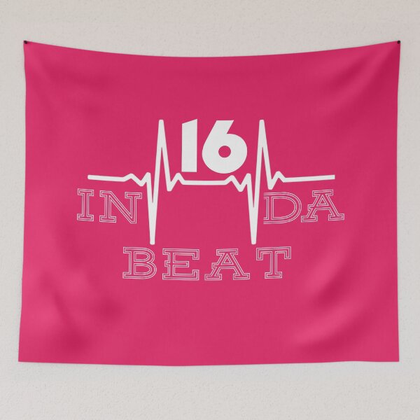 Item preview, 16 in da beat pink birthday...  designed and sold by thebearderhood.