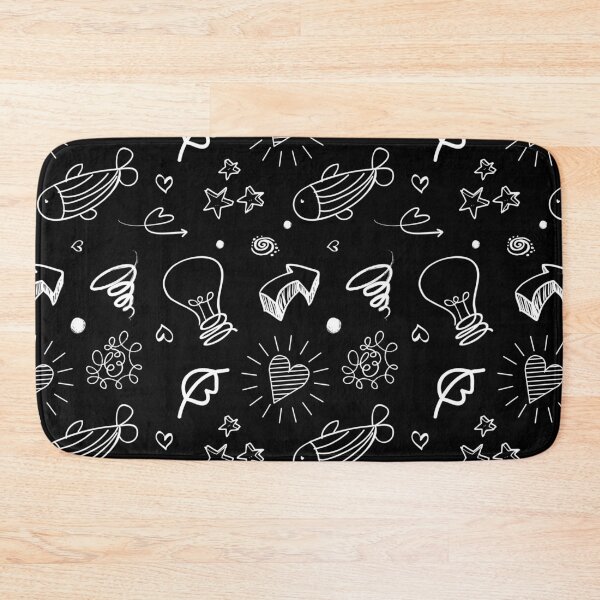 Item preview, Oodles of Doodles Pattern (Black) designed and sold by Inktopia-Art.