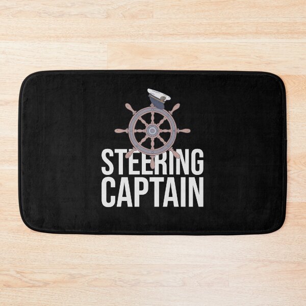 Item preview, Steering Captain Text - Wooden Wheel - Shipmaster designed and sold by DeWinnes.
