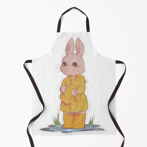 Item preview, Bunny with Raincoat design designed and sold by TrashCat19.