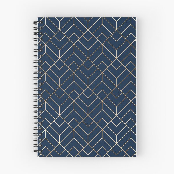 Item preview, Gold & Navy Geo Pattern designed and sold by Blue-Banana.