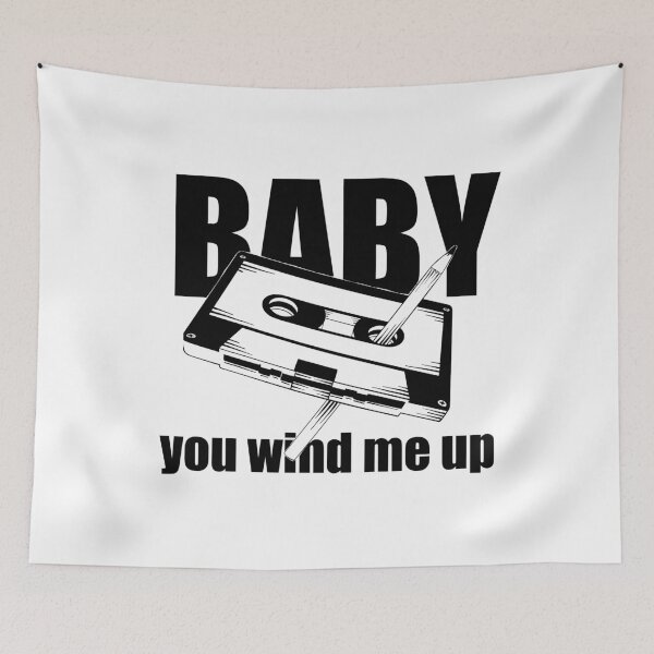 Item preview, Baby You Wind Me Up Pen and Cassette Flirty Innuendo  design designed and sold by NoveltyMerch.