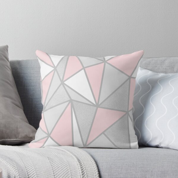 Item preview, Grey & Pink Geo designed and sold by Blue-Banana.