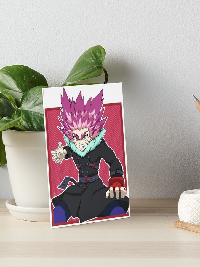 Xhan / Xavier Bogard from Beyblade Burst Art Board Print by Kaw