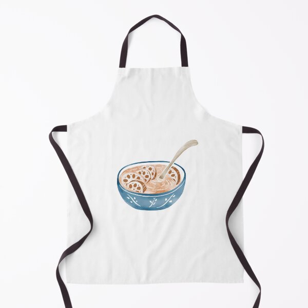 Item preview, Watercolor Illustration of Chinese Cuisine - Lotus Root Soup | 莲藕汤 designed and sold by iswenyi.