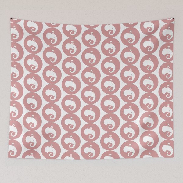 Item preview, pink elephant  designed and sold by Witch Sprout.