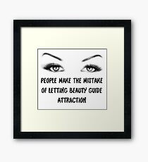 attraction 4 Framed Print