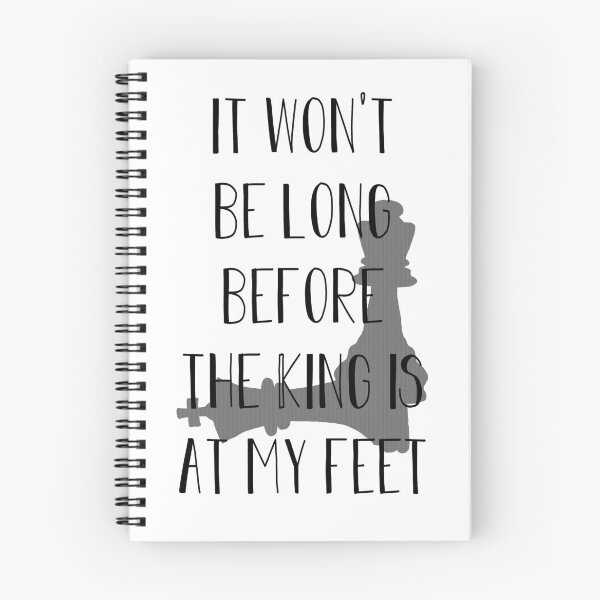 Item preview, It won't be long before the king is at my feet | Checkmate designed and sold by ela-94.