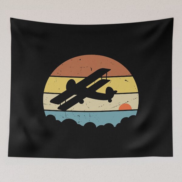 Item preview, PLANE RETRO VINTAGE, FLYING,  designed and sold by TheFirstOne.