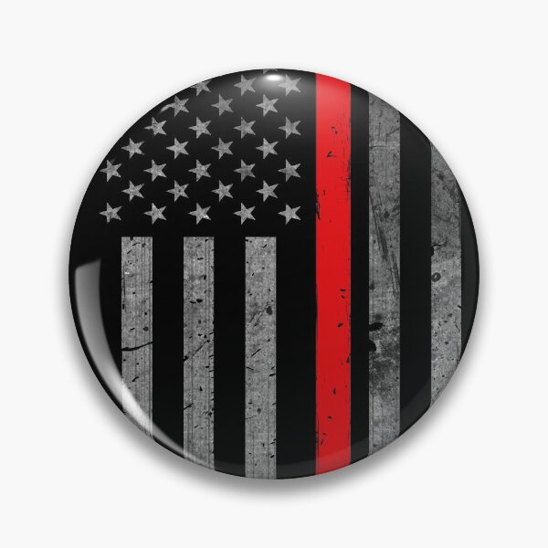 Item preview, Thin Red Line Flag - Firefighter Gift designed and sold by bluelinegear.