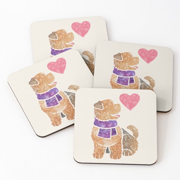 Item preview, Watercolour Norfolk Terrier designed and sold by animalartbyjess.