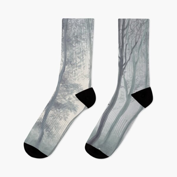 Item preview, Frozen Fog in the Forest designed and sold by Eva Nev.