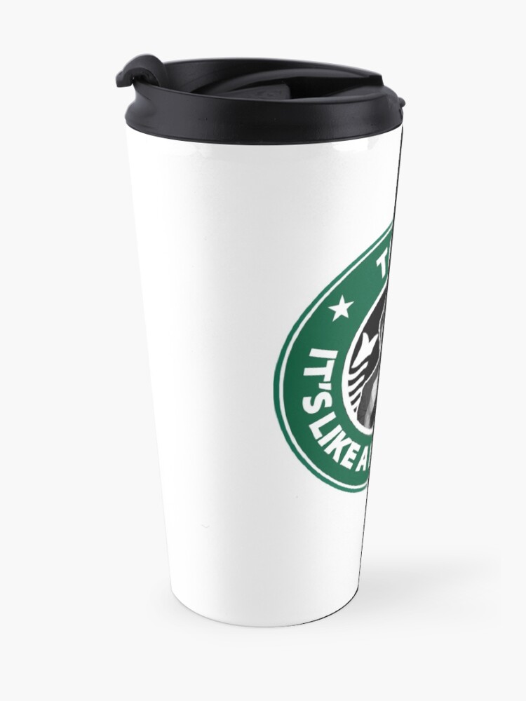 Alternate view of Patrick Jane Starbucks Tea Travel Coffee Mug