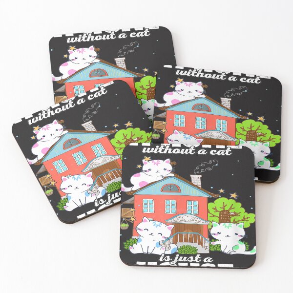 Item preview, A Home Without A Cat Is Just A House cat lover designed and sold by LaThresRice.