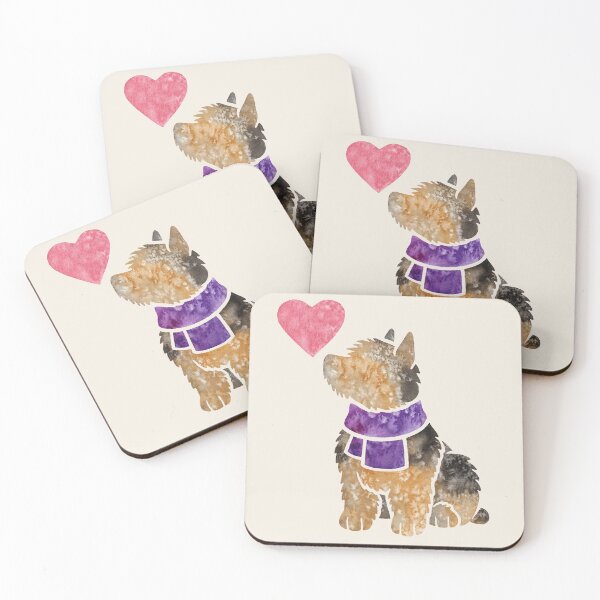Item preview, Watercolour Norwich Terrier designed and sold by animalartbyjess.