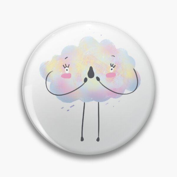 Item preview, The cloud is shocked. Emotions. designed and sold by NanaTolka.