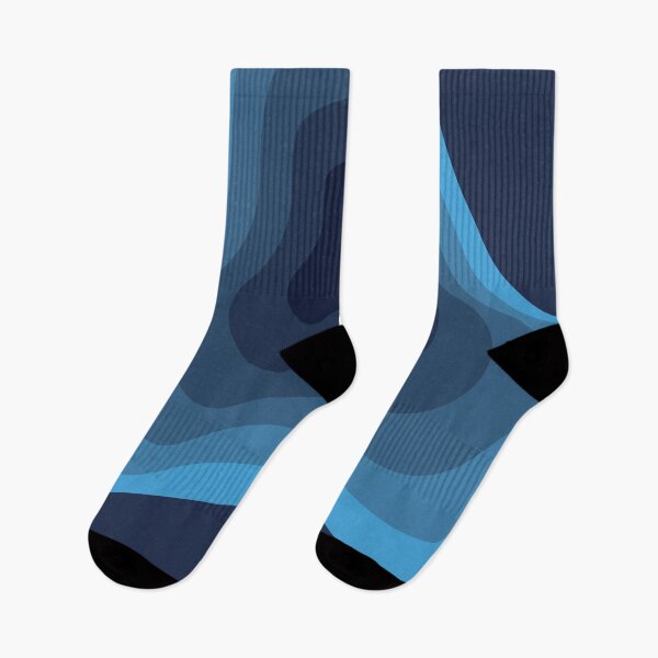 Item preview, Artistic Blue color gradient abstract design designed and sold by Crafteez.