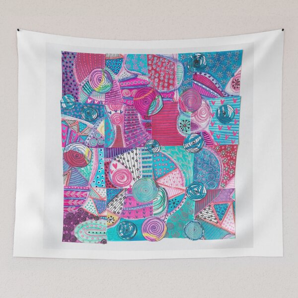 Item preview, Bright Patchwork designed and sold by AmandaHarveyCA.