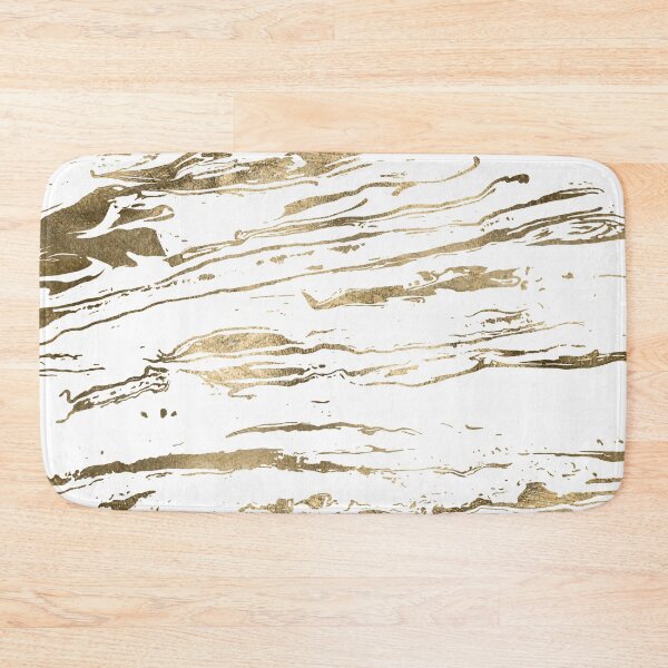 Item preview, Gold abstract marbleized paint designed and sold by InovArtS.
