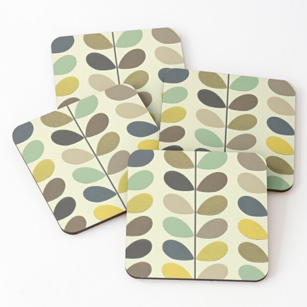 orla kiely design Coasters (Set of 4)