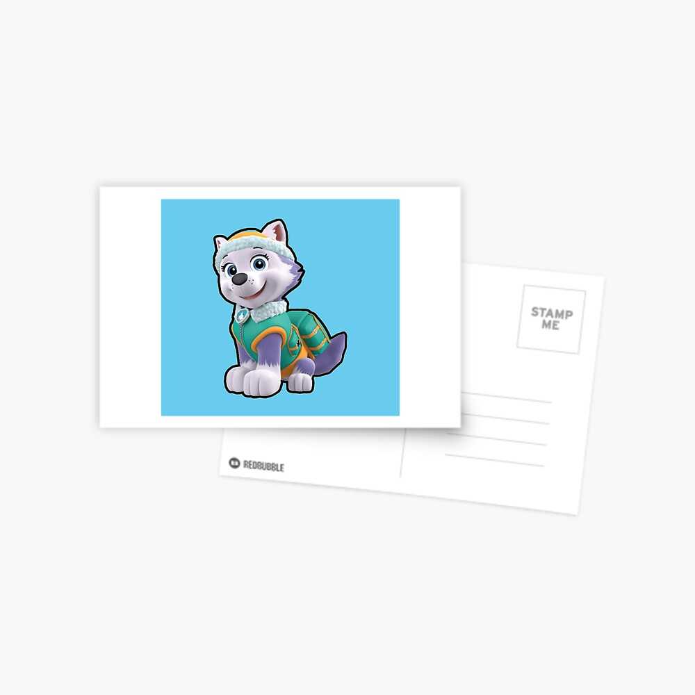 PAW Patrol Everest Postcard for Sale by VlajkoArtist