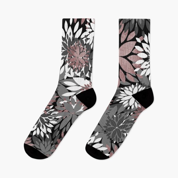 Item preview, Pretty rose gold floral illustration pattern designed and sold by InovArtS.
