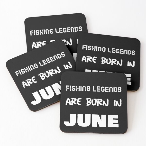 Item preview, Fishing Legends Are Born In June designed and sold by vibrantyy.