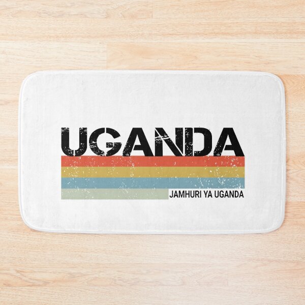 Item preview, Uganda Retro Vintage Stripes In Local Language designed and sold by beeneverywhere.