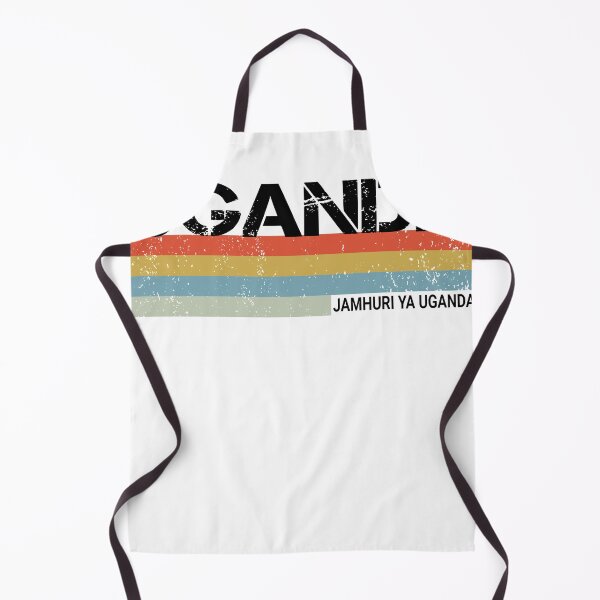 Item preview, Uganda Retro Vintage Stripes In Local Language designed and sold by beeneverywhere.