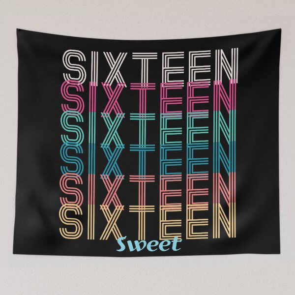 Item preview, Vintage Sweet 16 birthday...  designed and sold by thebearderhood.
