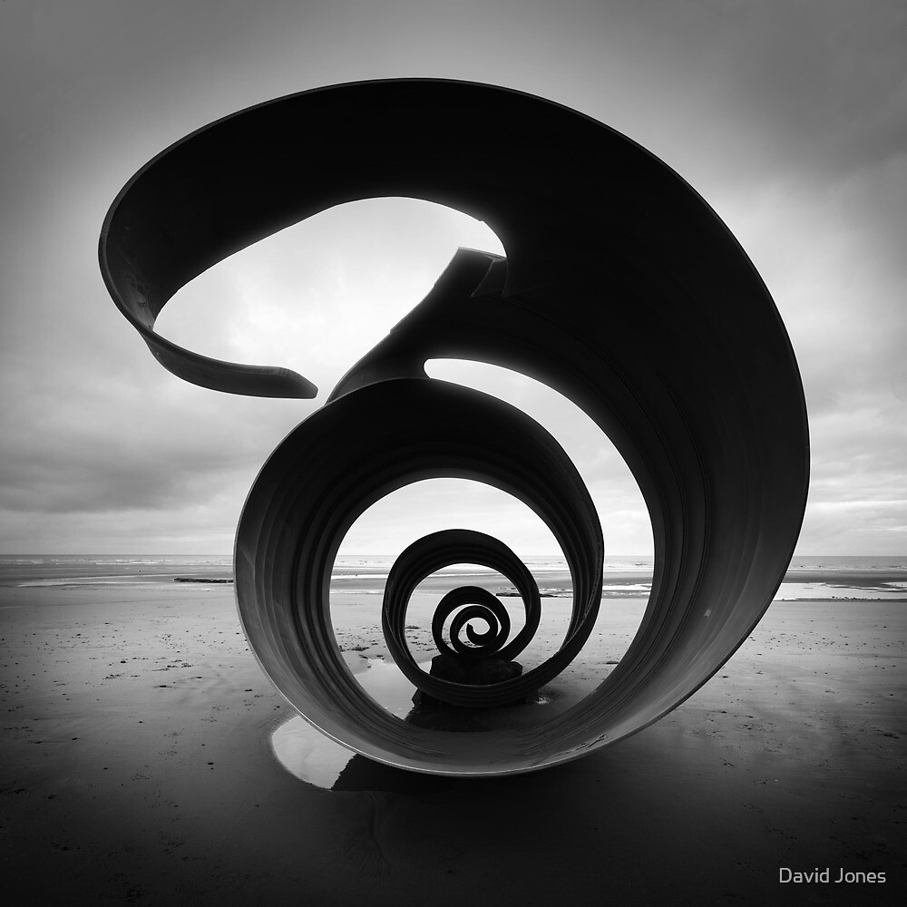 &quot;Mary's Shell - Cleveleys Beach&quot; by David Jones | Redbubble