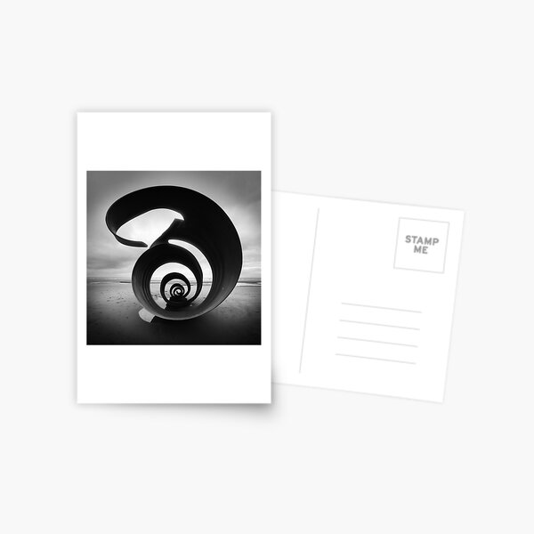 Mary's Shell - Cleveleys Beach Postcard
