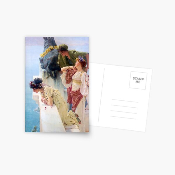 Item preview, A Coign of Vantage - Lawrence Alma-Tadema - 1895 designed and sold by CJET.