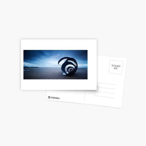Mary's Shell - Cleveleys Beach panoramic Postcard