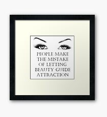 attraction 6 Framed Print