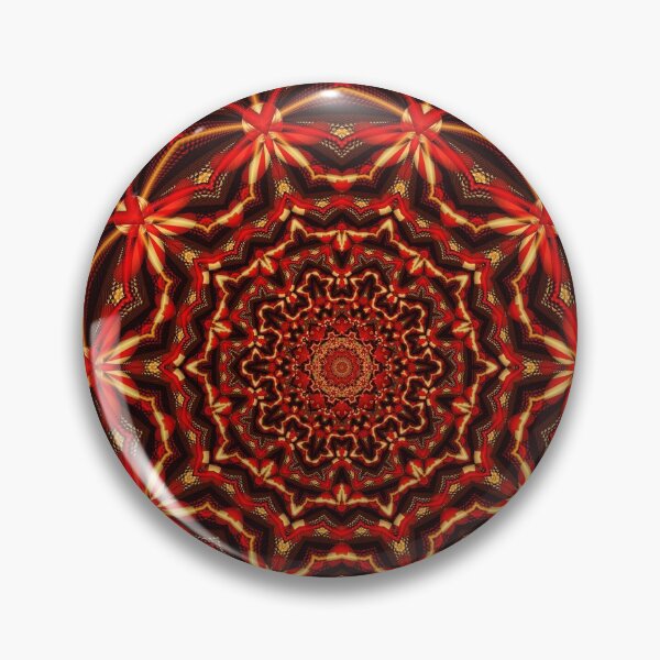 Item preview, Red and Gold Mandala designed and sold by Edward L Anderson RMCP.