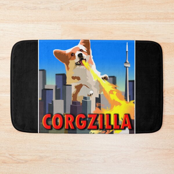Item preview, Corgzilla (corgi +godzilla) designed and sold by SmoothArtNelly.