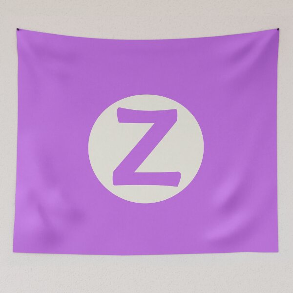 Item preview, letter z purple designed and sold by ZiphGames.
