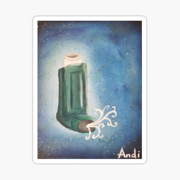 Asthma Sticker