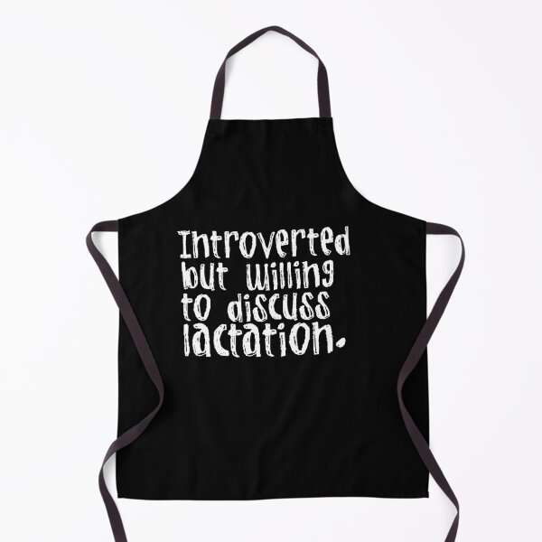 Item preview, Introverted but willing to discuss lactation designed and sold by Akmloza.