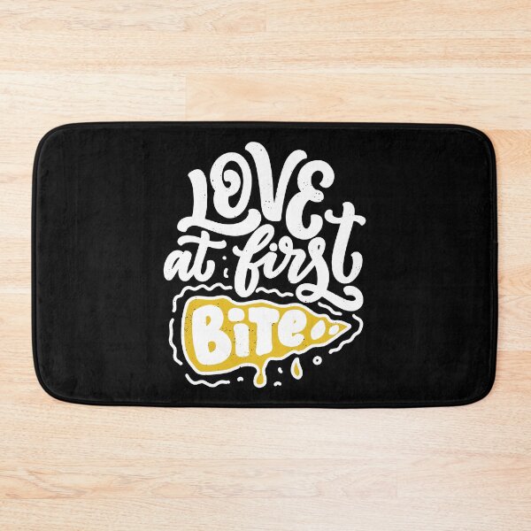 Item preview, Love at First Bite Funny Pizza Pun designed and sold by CrystalCrush.