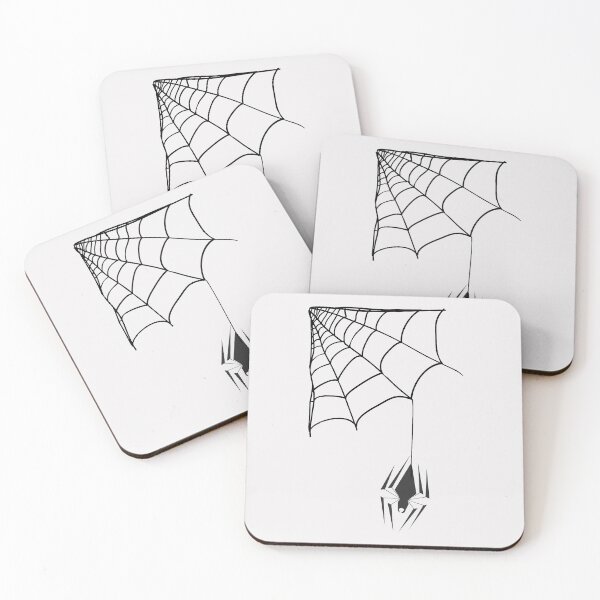 Item preview, Large Spider crawling down a spider's web designed and sold by queensoft.