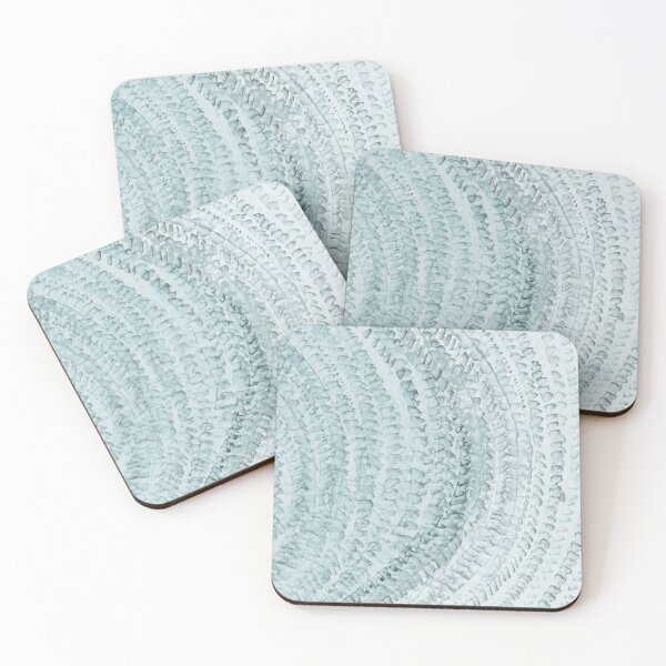 Item preview, Abstract Minimal pattern in Pale Turquoise. designed and sold by FanitsaArt.