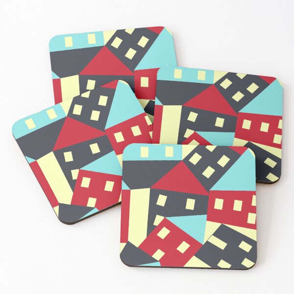 Item preview, Colorful little houses designed and sold by urban-color.