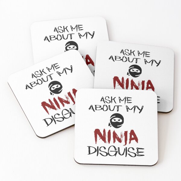 Item preview, Ask Me About My Ninja Disguise designed and sold by AnimaLovers.