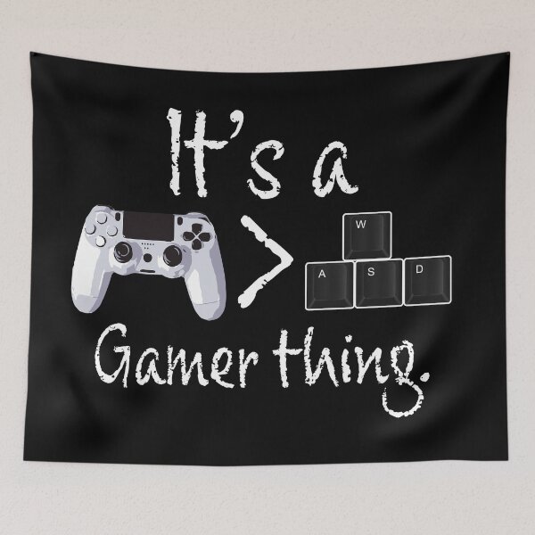 Item preview, Wasd Its a gamer thing. Console vs PC designed and sold by AllLeftSides42.