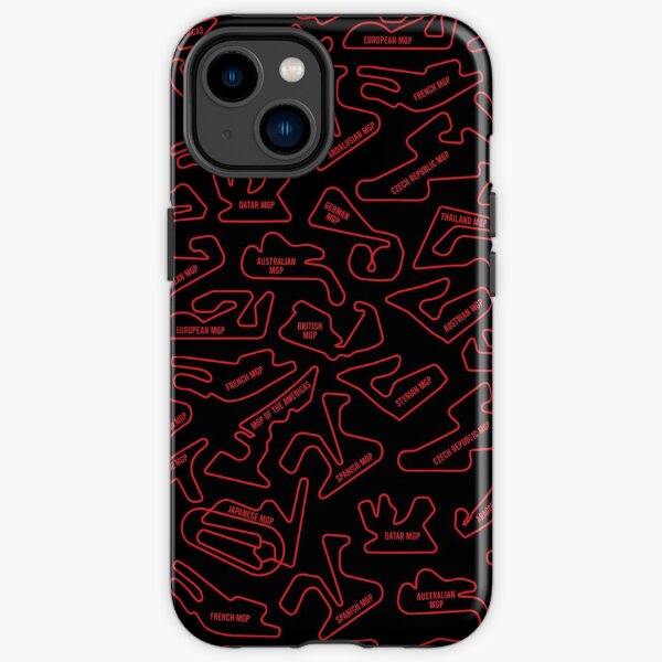 Motorcycle Grand Prix Circuits iPhone Tough Case